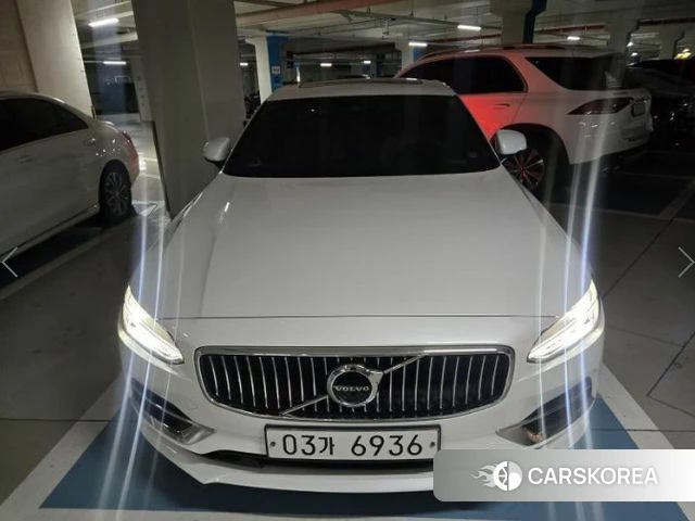 Volvo S90 2018 Белый из Кореи