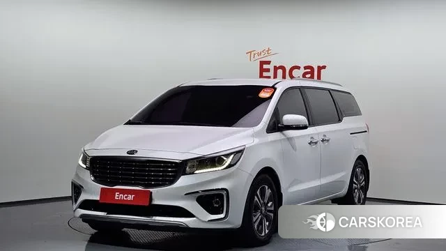 Kia The New Carnival 2020 Белый из Кореи