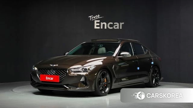 Genesis G70 2018 Коричневый из Кореи