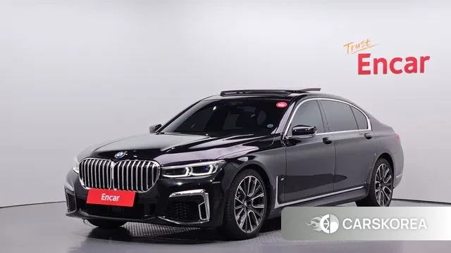 BMW 7 Series (G11) 2020 Черный из Кореи