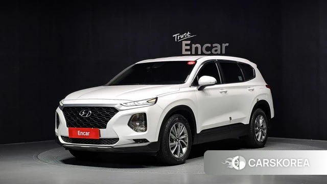 Hyundai Santa Fe TM 2018 Белый из Кореи