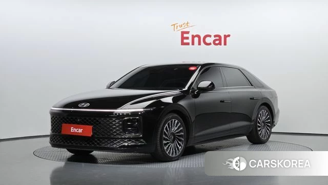 Hyundai Grandeur Hybrid (GN7) 2024 Черный из Кореи