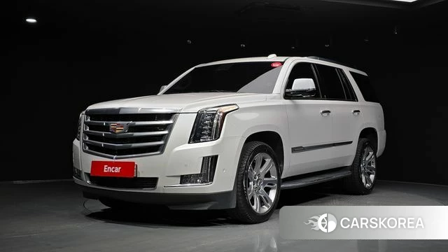 Cadillac Escalade 2018 Белый из Кореи
