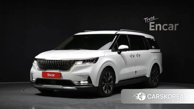 Kia Carnival 4th generation 2022 Белый из Кореи