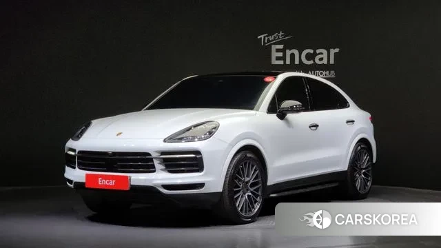 Porsche Cayenne (PO536) 2021 Белый из Кореи