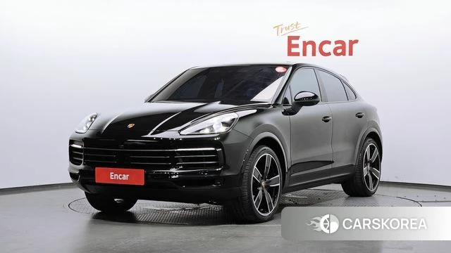 Porsche Cayenne (PO536) 2022 Черный из Кореи