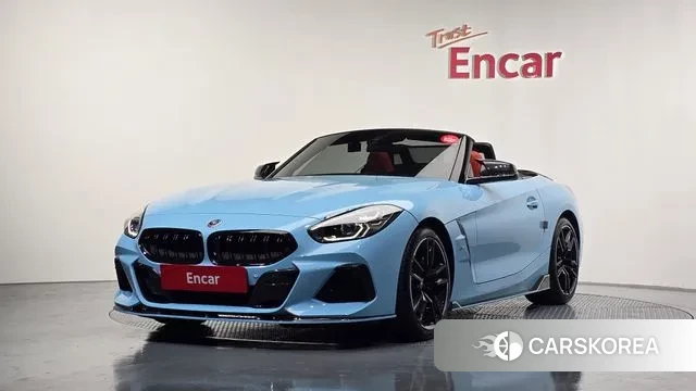 BMW Z4 (G29) 2021 Небесно-голубой из Кореи