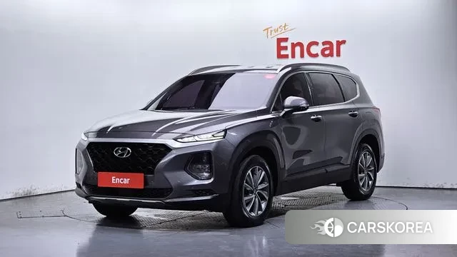 Hyundai Santa Fe TM 2018 Серый из Кореи