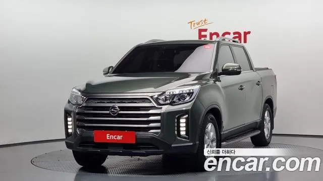 Ssangyong The New Rexton Sport 2021 Темно-зеленый из Кореи