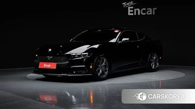 Ford Mustang 7th Generation 2024 Черный из Кореи