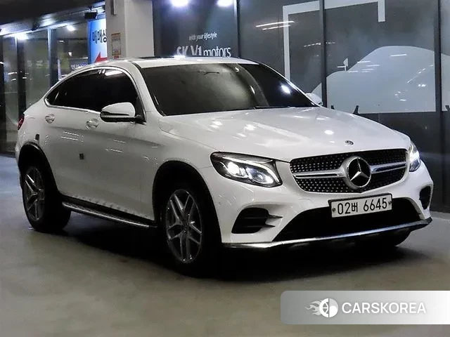 Mercedes-Benz GLC-Class X253 2018 Белый из Кореи