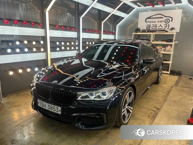 BMW 7 Series (G11) 2018 Черный из Кореи