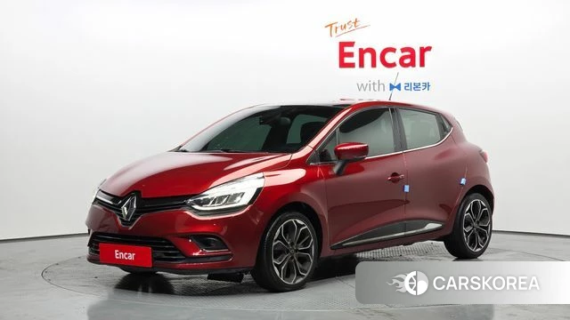 Renault Korea (Samsung) Clio 2018 Красный из Кореи