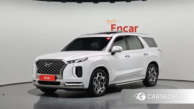 Hyundai Palisade 2021 Белый из Кореи