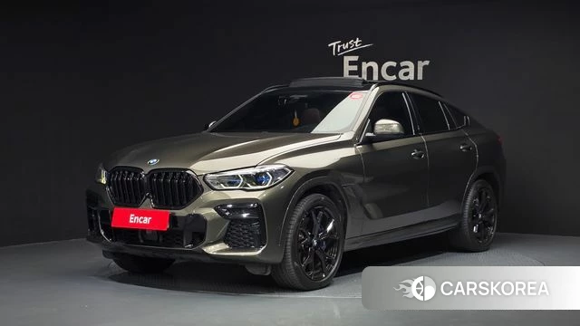 BMW X6 (G06) 2022 Песочный из Кореи