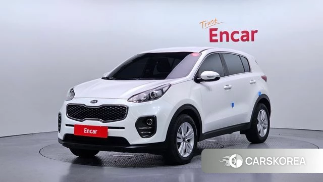Kia Sportage 4th Generation 2018 Белый из Кореи