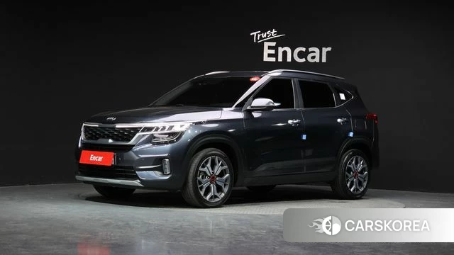 Kia Seltos 2019 Серый из Кореи