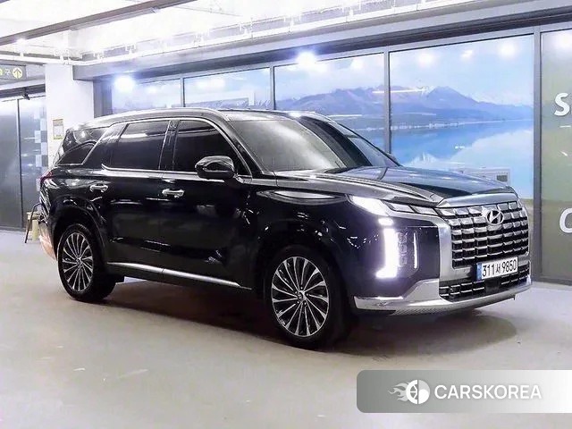 Hyundai The New Palisade 2023 Темно-зеленый из Кореи