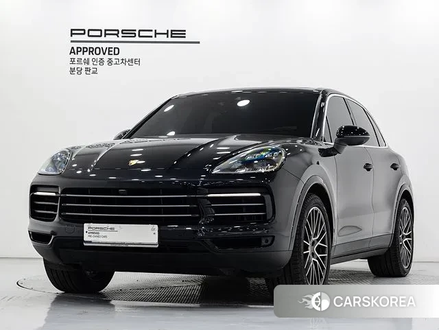 Porsche Cayenne (PO536) 2020 Черный из Кореи