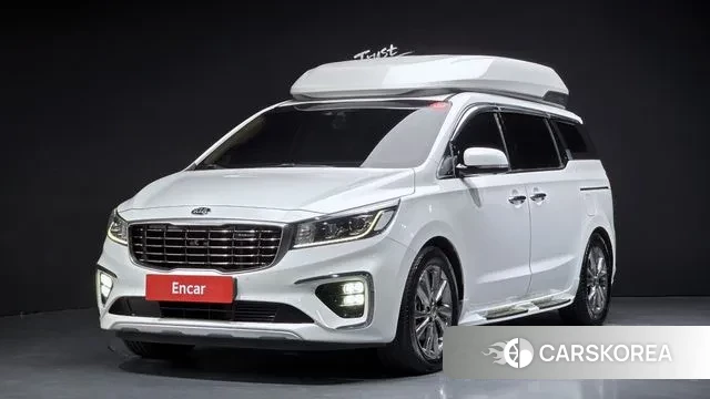 Kia The New Carnival 2019 Белый из Кореи