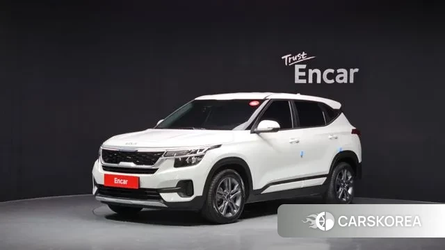 Kia Seltos 2022 Белый из Кореи