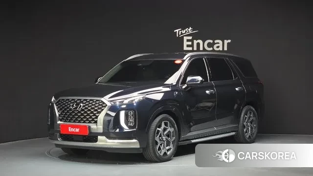 Hyundai Palisade 2021 Синий из Кореи