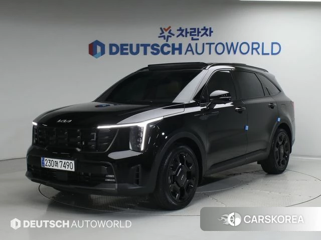 Kia The New Sorento 4th Generation 2025 Черный из Кореи