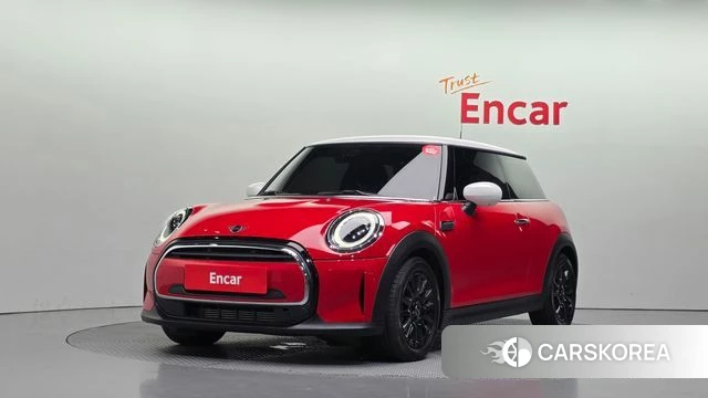 Mini Cooper 2023 Красный из Кореи