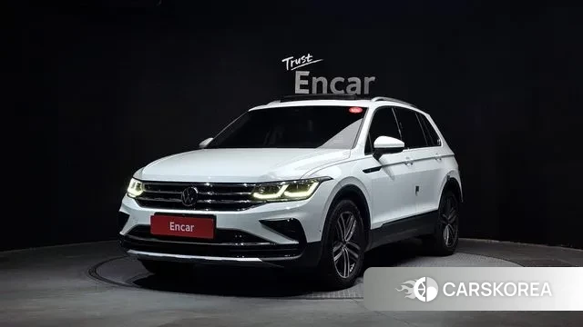 Volkswagen Tiguan second Generation 2022 Белый из Кореи