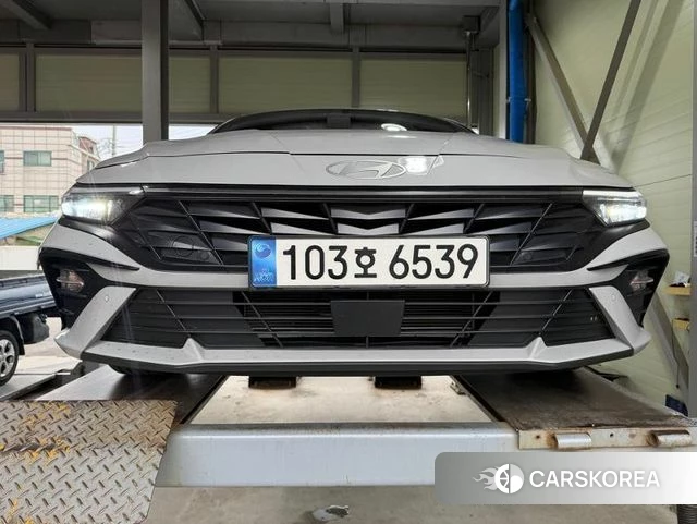 Hyundai The New Avante (CN7) 2023 Серый из Кореи