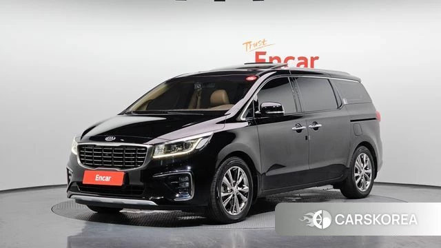 Kia The New Carnival 2018 Черный из Кореи