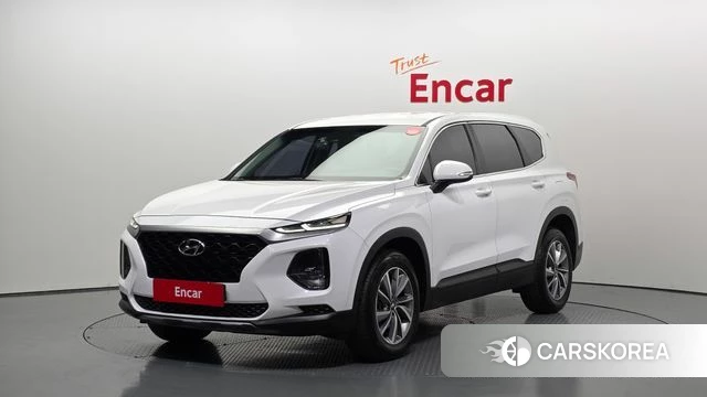 Hyundai Santa Fe TM 2018 Белый из Кореи