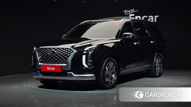 Hyundai Palisade 2021 Черный из Кореи