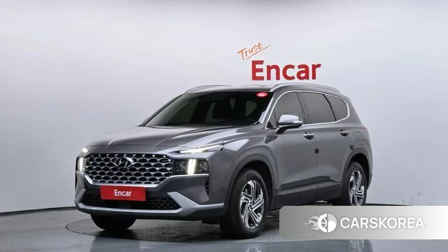 Hyundai The New Santa Fe 2021 Серый из Кореи