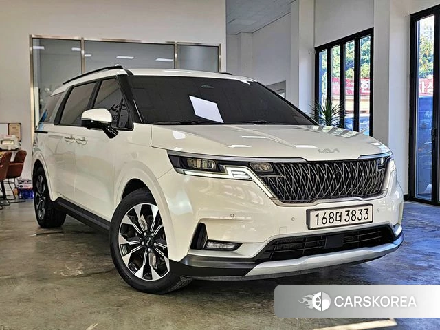Kia Carnival 4th generation 2021 Белый из Кореи