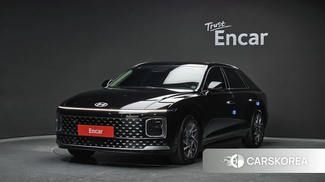 Hyundai Grandeur (GN7) 2023 Черный из Кореи