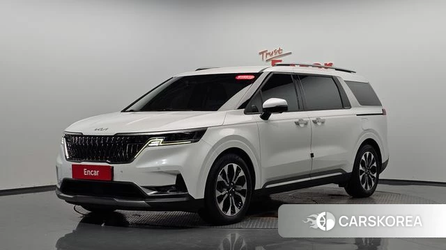 Kia Carnival 4th generation 2022 Белый из Кореи