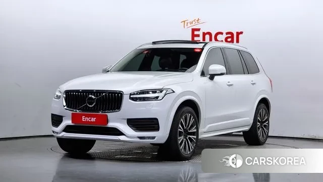 Volvo XC90 second Generation 2021 Белый из Кореи