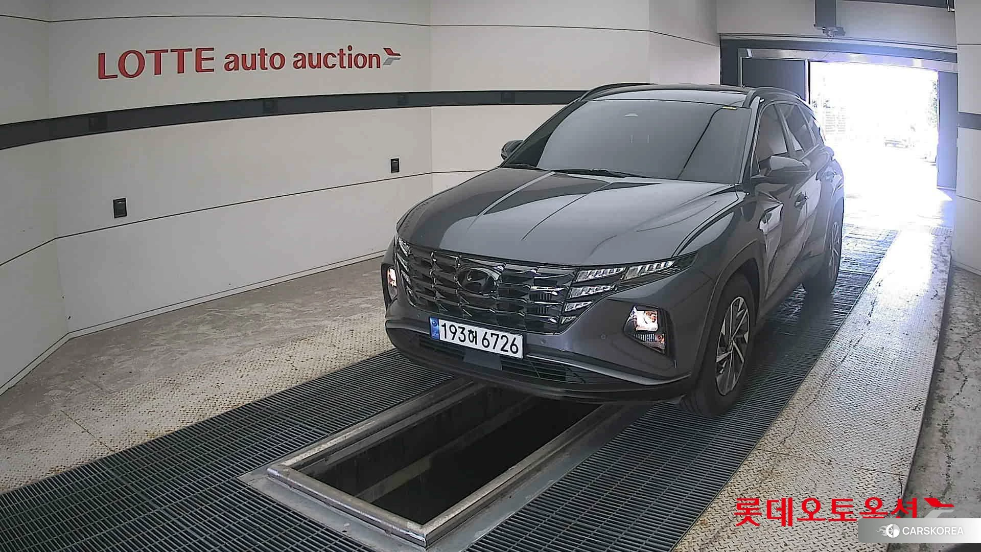 Hyundai Tucson 2022 Titanium Grey Metallic из Кореи