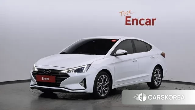 Hyundai The New Avante AD 2018 Белый из Кореи