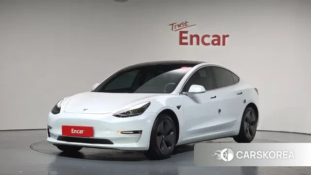 Tesla Model 3 2020 Белый из Кореи