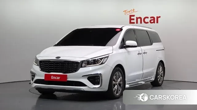 Kia The New Carnival 2020 Белый из Кореи