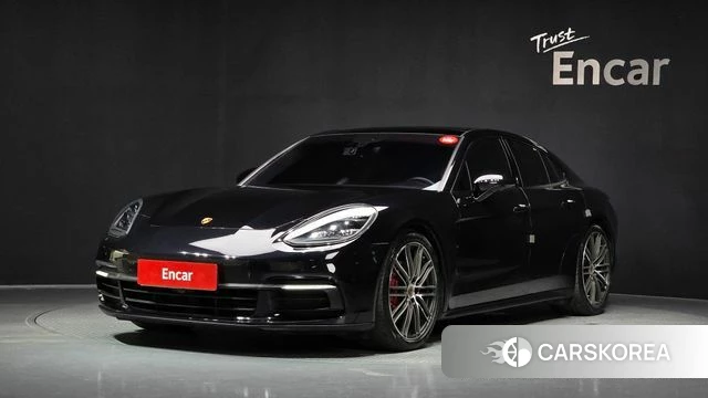 Porsche Panamera (971) 2018 Черный из Кореи