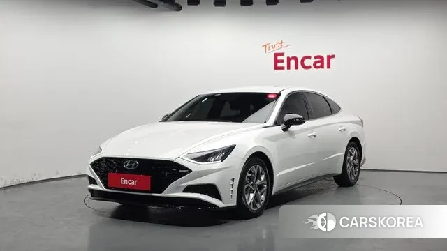 Hyundai Sonata (DN8) 2021 Белый из Кореи