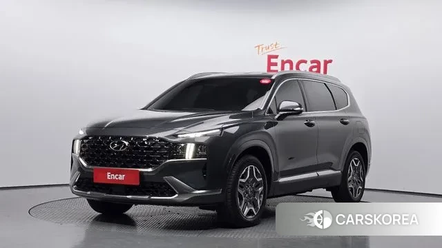 Hyundai The New Santa Fe 2022 Серый из Кореи