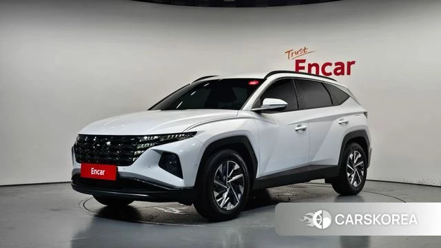 Hyundai Tucson Hybrid (NX4) 2022 Белый из Кореи