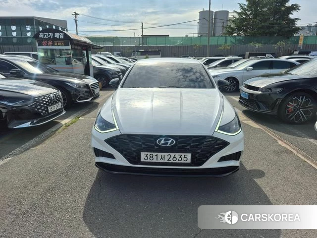 Hyundai Sonata (DN8) 2022 Белый из Кореи