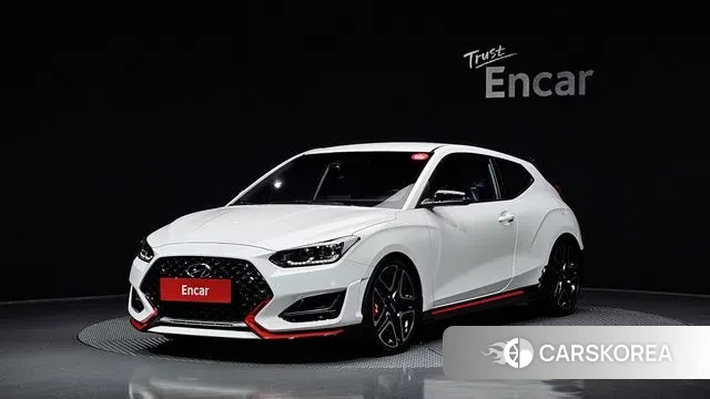 Hyundai Veloster (JS) 2022 Белый из Кореи