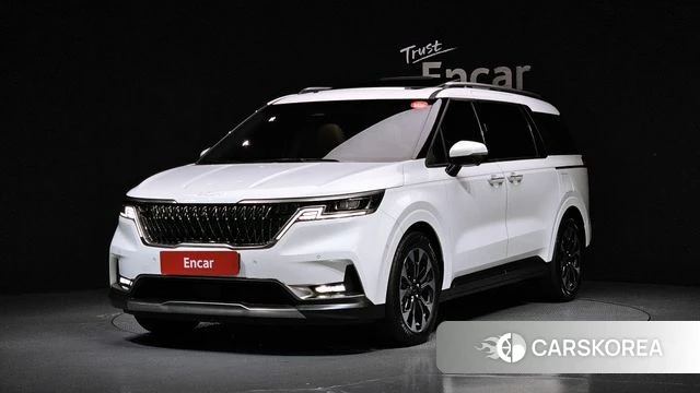 Kia Carnival 4th generation 2023 Белый из Кореи