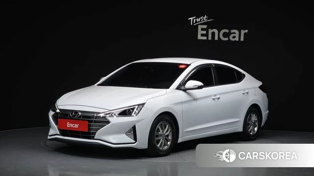 Hyundai The New Avante AD 2018 Белый из Кореи